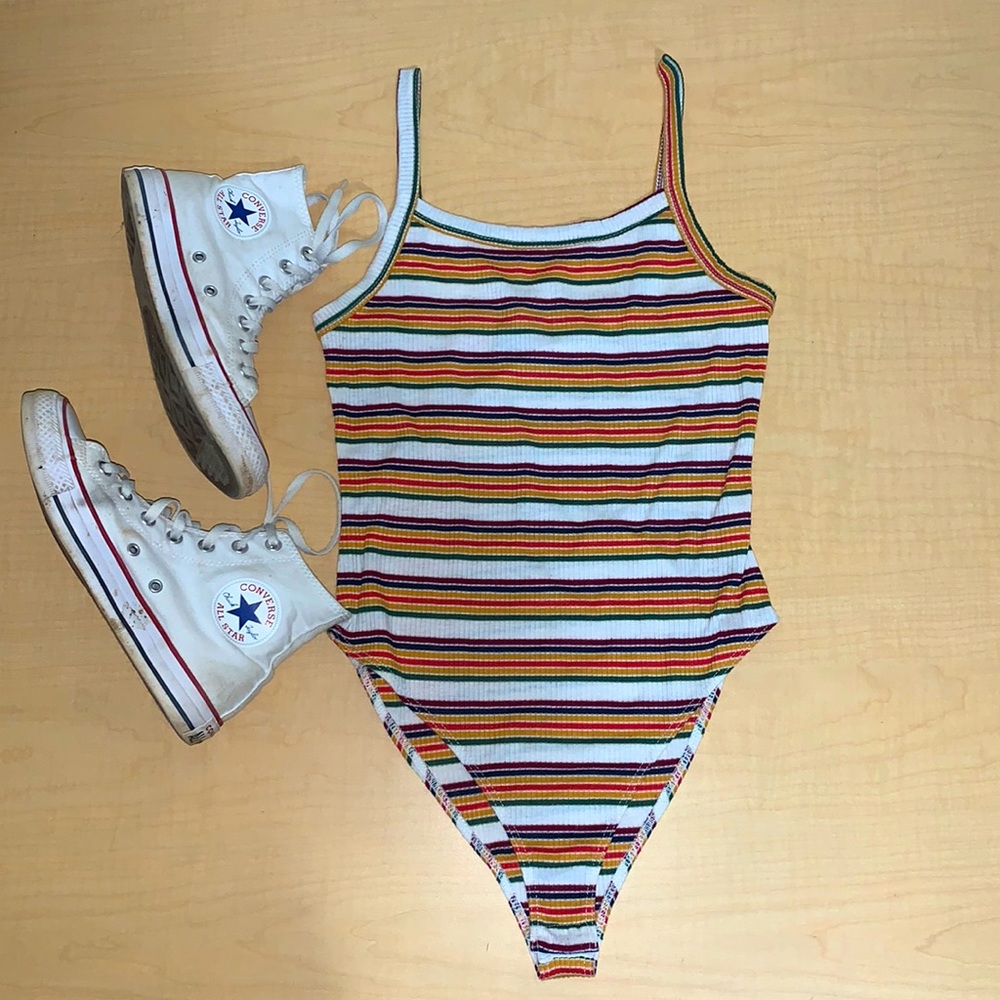 Ribbed bodysuit